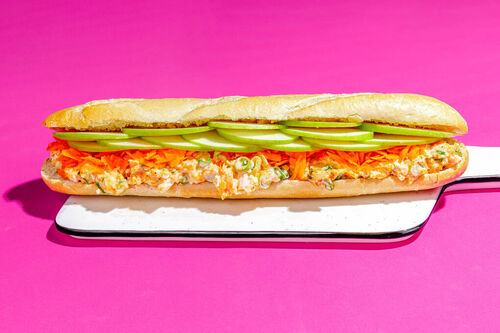 Schnelles Eiersalatsandwich