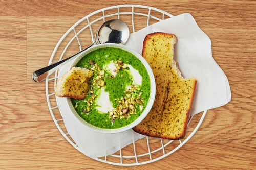 Lunch Easy Greens Soup