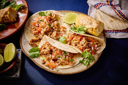 Chipotle Pork Carnitas Tacos