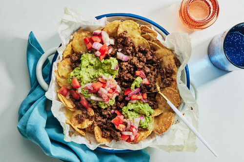 Epic Cheesy Chipotle Beef Nachos