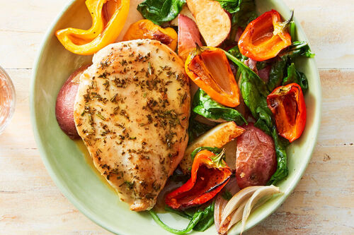 Seared Chicken Provençal