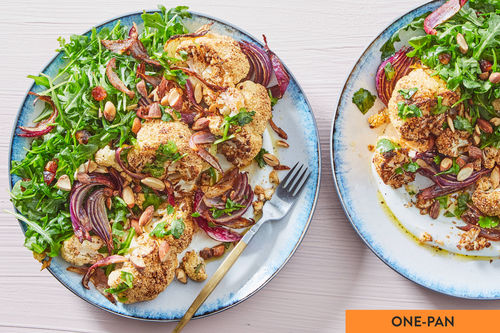 Harissa-Spiced Roasted Cauliflower