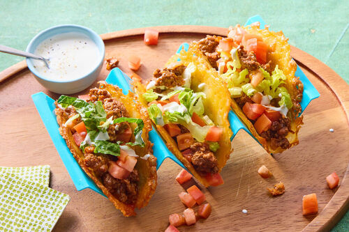 Low-Carb Ground Beef Tacos