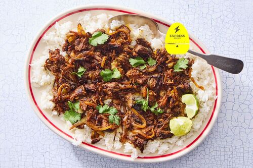 Express Recipe! Vaca Frita