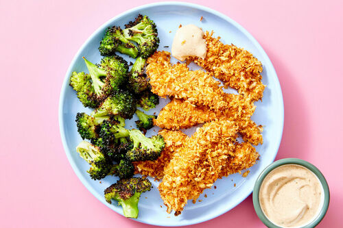 Baked Taco-Spiced Chicken Fingers