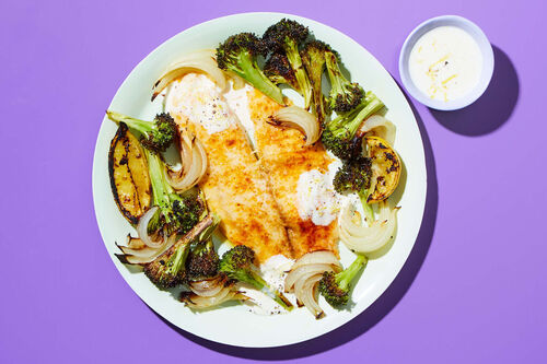 Sheet Pan Paprika-Spiced Tilapia