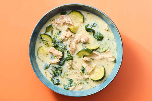 Low-Carb Greek Chicken Soup
