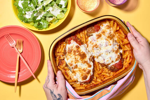Chicken Parm & Ranch Salad