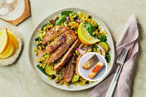 Spiced Salmon Fillet