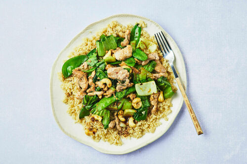 Easy Pork and Cashew Stir-Fry