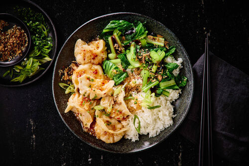 Sesame 'Prawn Toast' Dumplings