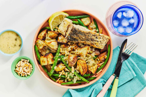 Crispy Barramundi and Roasted Potato