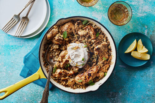 Baharat Chicken & Cauliflower Mujaddara