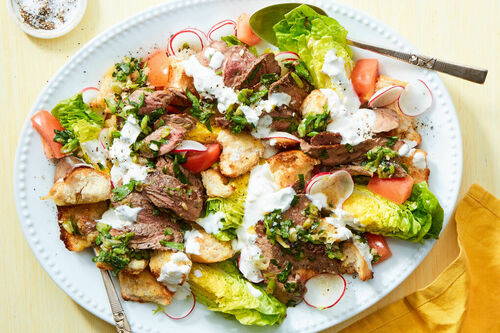 Seared Beef Tenderloin Panzanella