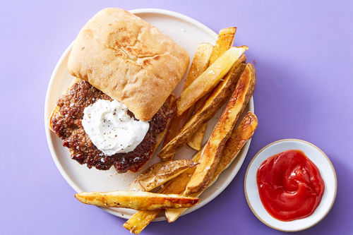 Pastrami-Spiced Lamb Burger