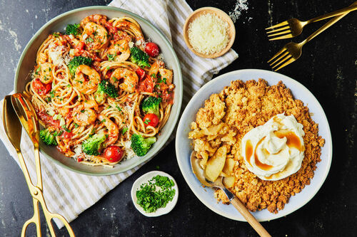 Luscious Prawn Spaghetti Marinara