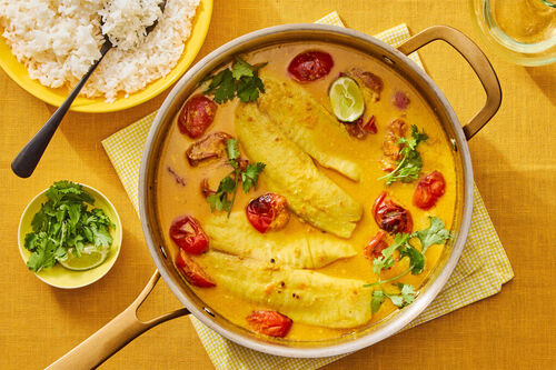 The Quick Coconut Turmeric Tilapia