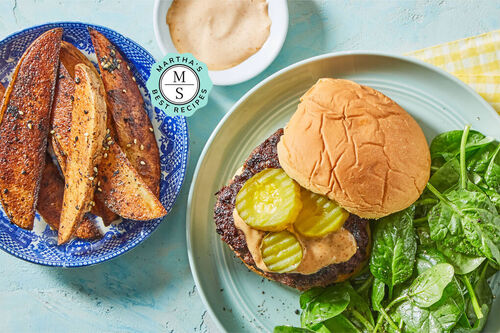 Martha's Best Teriyaki-Glazed Burger