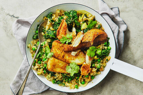 Kofta-Spiced Basa Fish