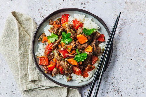 Peppered Beef Stir-Fry