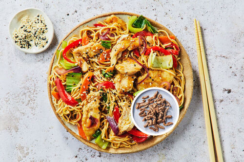 Beef Noodle Stir-Fry