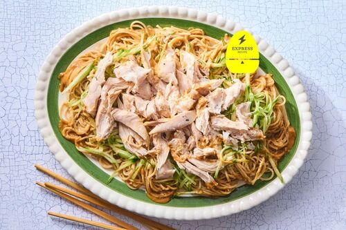 Express Recipe! Sesame-Peanut Noodle Salad
