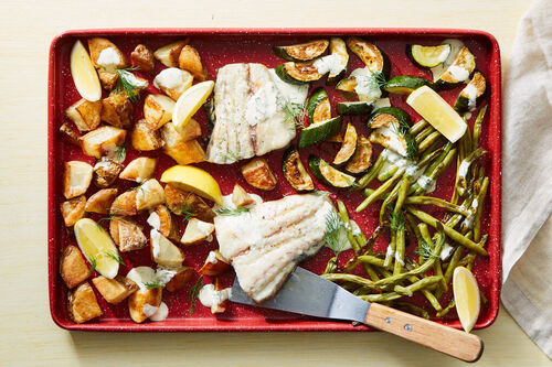 Sheet Pan Barramundi
