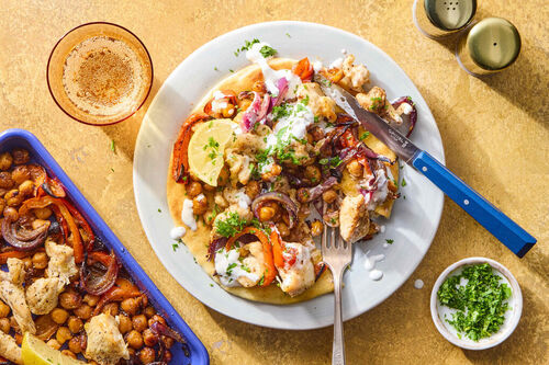 Easy Prep! Mediterranean Sheet Pan Chicken