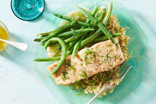 Lemon-Dill Salmon & Quinoa