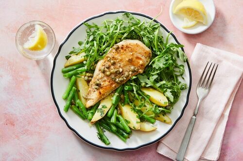 Chicken Piccata Salad