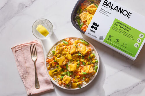 Thai-Style Yellow Tofu Curry Bowl