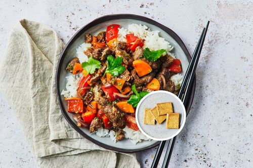 Peppered Tofu Stir-Fry