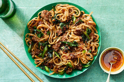 Braised Beef Chow Fun