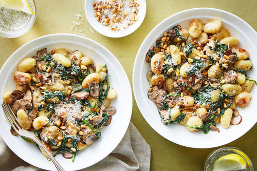 Pan-Fried Chicken & Gnocchi