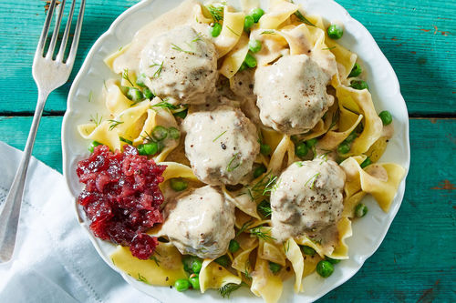Creamy Swedish Chicken Meatballs