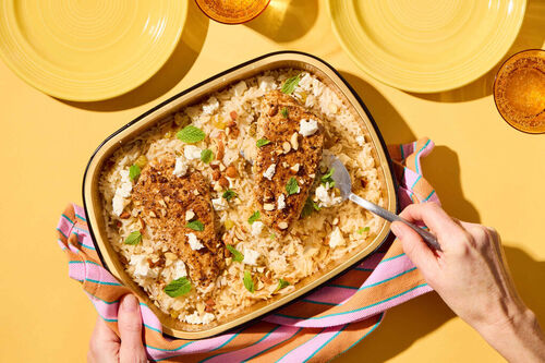 Mediterranean Chicken & Rice
