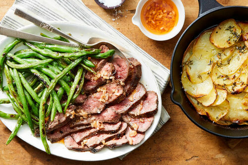 Seared Steak & Green Beans