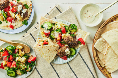 Beef Kofta Souvlaki