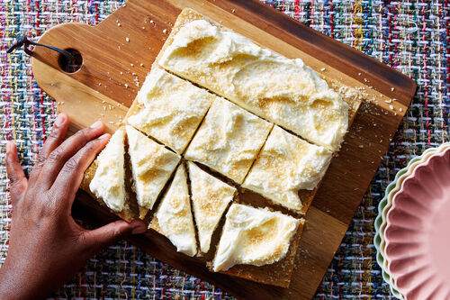 Coconut Chai Snacking Cake