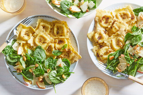 Brown Butter Lobster Ravioli