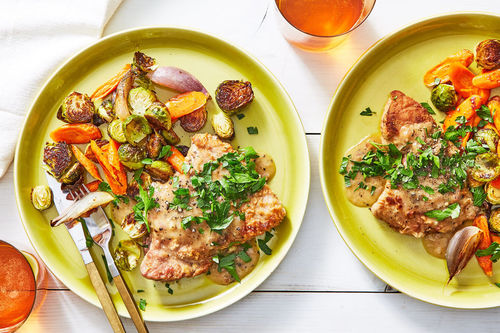 Butterflied Pork & Roasted Veggies