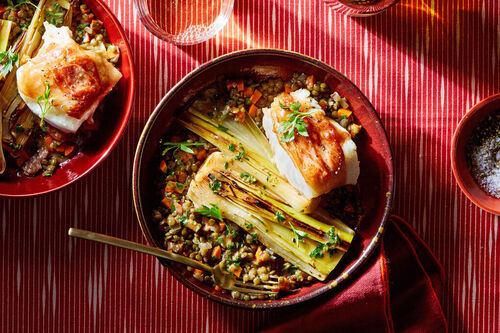 Prosciutto-Wrapped Cod