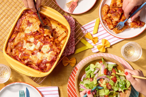 Family Friendly! Baked Rigatoni