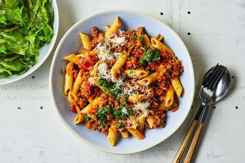 Beef and Thyme Penne