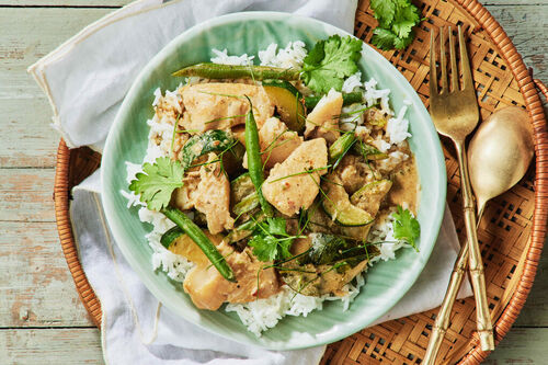 Basa Fish and Veggie Cambodian Curry