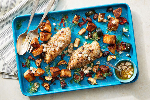 Greek Sheet Pan Chicken