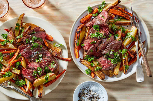 Seared Beef Tenderloin & Herb Salsa