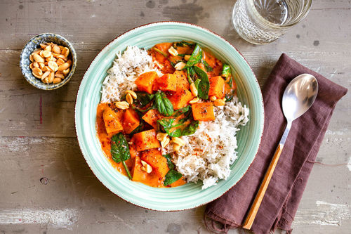 Afrikanischer Erdnusseintopf