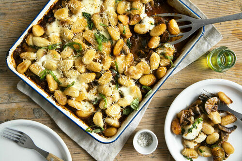 Käsiges Gnocchigratin