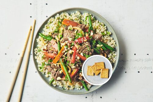 Nutritious Chinese-Style Tofu Stir-Fry